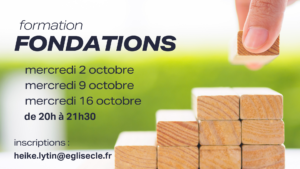 Formation Fondations