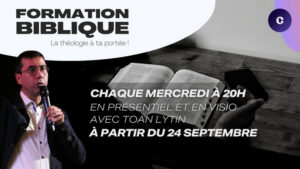 Formation biblique - chaque mercredi